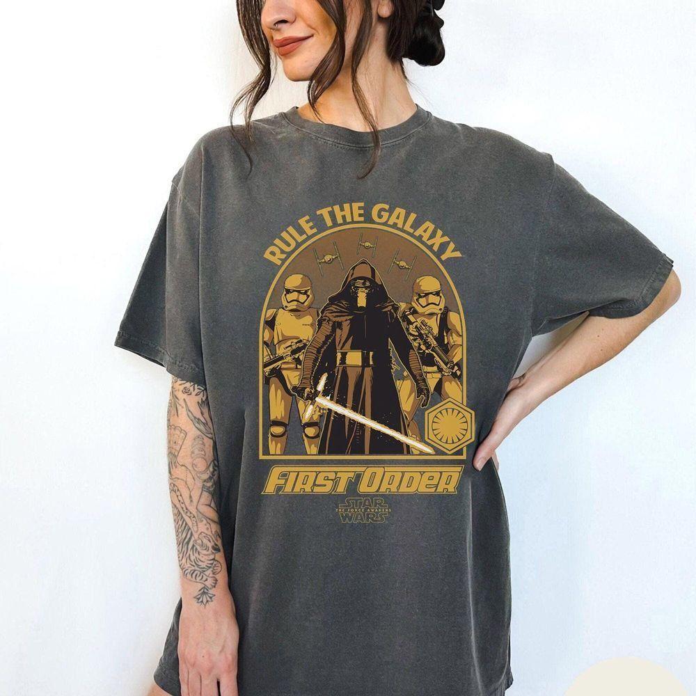 The Force Awakens Rule The Galaxy Retro Kylo Star Wars Vuitino Merch